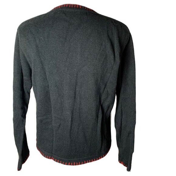 Ugly Christmas Sweater Snowman Cardigan PM - Picture 4 of 10